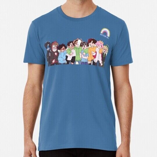 Dream Smp Team เสื้อยืด O-คอฤดูร้อนผู้ชายสไตล์ใหม่ Tops Casual Streetwear