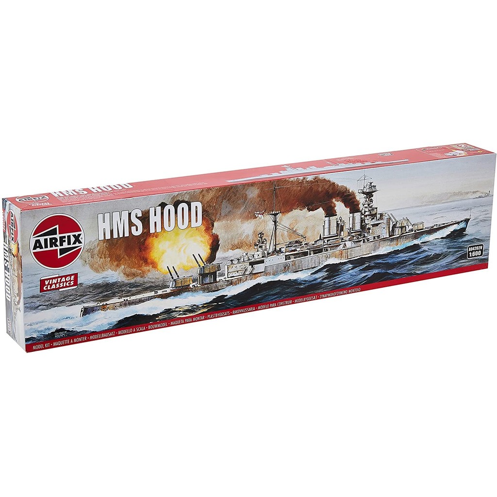 Airfix 1/600 Vintage Classics British Navy HMS Hood Plastic Model X-4202V
