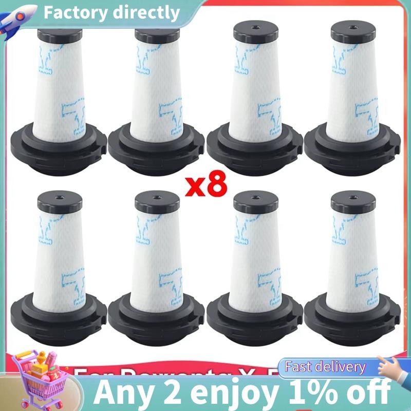 LU-8 ชิ้นกรองล้างทําความสะอาดได้ ZR009010 สําหรับ X-Force Flex 9.60 อะไหล่เครื่องดูดฝุ่น Aqua Resnee