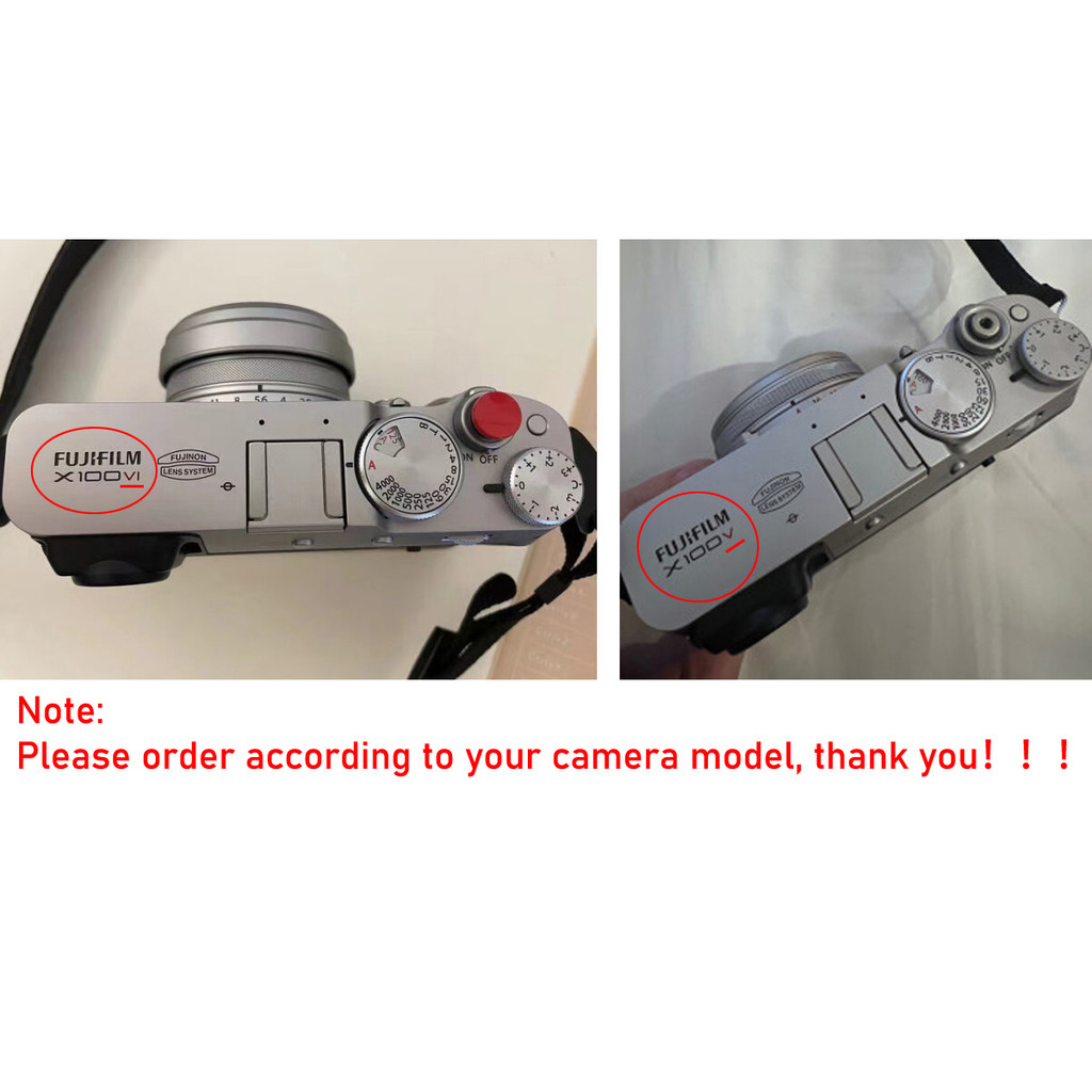 X100vi X100V ปลอกกระเป๋ากล้อง Handmade PU หนังกล้องครึ่งสําหรับ Fujifilm X100V X100VI ฝาครอบ