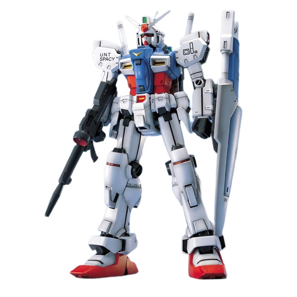 MG Mobile Suit Gundam 0083 STARDUST MEMORY RX-78GP01 Gundam GP01 1/100 Scale Colored Plastic Model