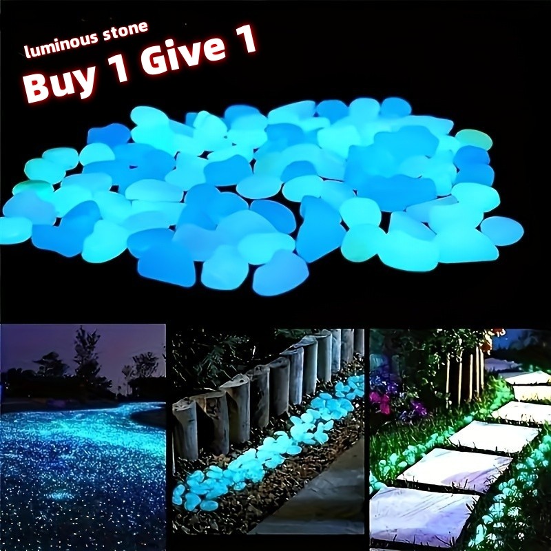 200ชิ้น หินกรวดเรืองแสงหลายสี สวนภูมิทัศน์หินส่องสว่างถังปลาส่องสว่างกระถางตกแต่งหินพิพิธภัณฑ์สัตว์น้ําตกแต่งขายส่ง