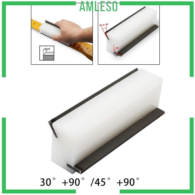 [Amleso] ตะไบขัดขอบเฟรตกีตาร์ สําหรับซ่อมแซม