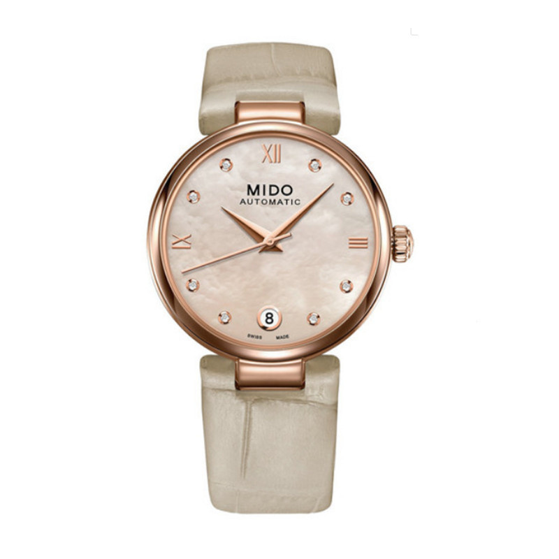 Mido Baroncelli Seriesm022.207.36.116.11 นาฬิกาข้อมือ เส้นผ่าศูนย์กลาง 32 มม. สําหรับผู้หญิง
