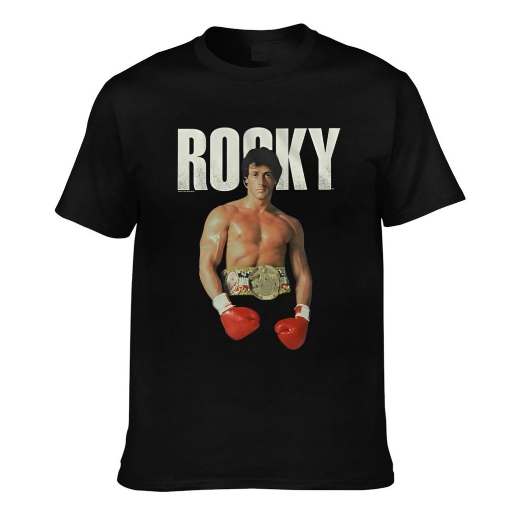 Rocky Support Americans Basic Fashion Mens Graphics Printing Tee
