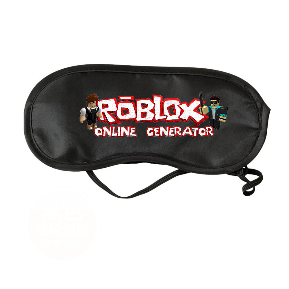 หน้ากากปิดตานอนหลับ ลายการ์ตูนอนิเมะ Roblox น้ําหนักเบา เหมาะกับเป็นของขวัญ สําหรับสํานักงาน