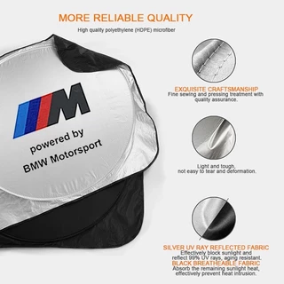 ม่านบังแดดรถยนต์ BMW ด้านหน้า บังแดด บังแดด บังแดด กันแดด และกันความร้อน ป้องกันรังสียูวี