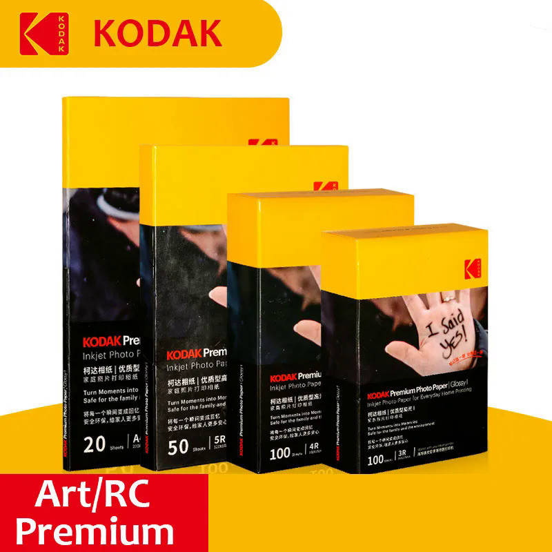 Kodak Glossy Photo Paper A4 Size 240gsm | Premium High Gloss Photo Paper  3R 5R 6R 7R Art etching ca