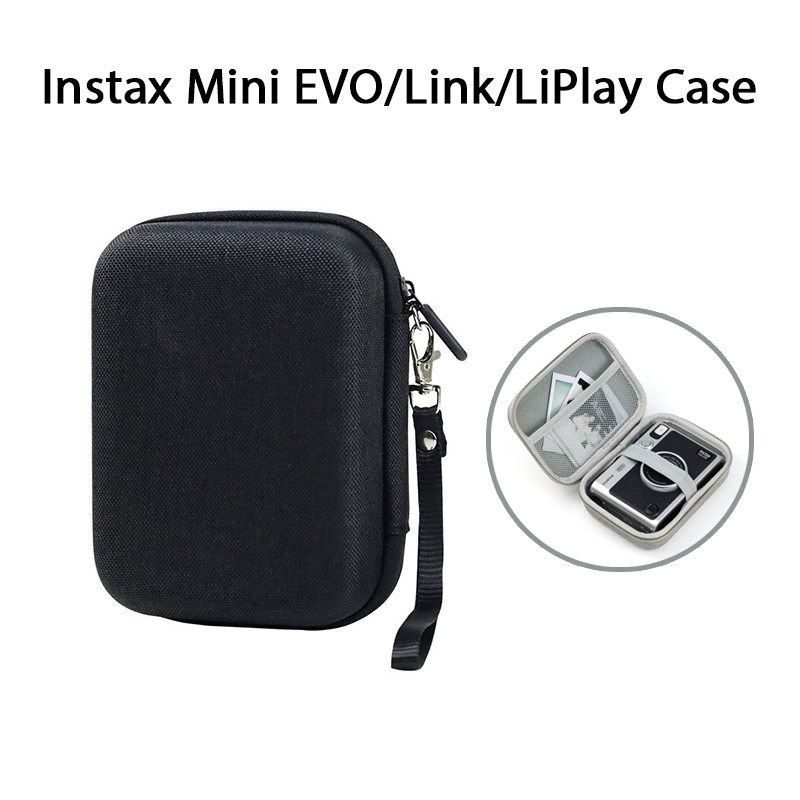 [Film Lab] เคสกล้องแข็ง Instax Mini EVO/Link/Liplay กระเป๋ากล้อง เคสป้องกันกล้อง กับสายคล้อง CAA40