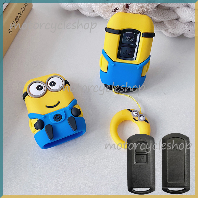 เคสกุญแจรีโมทรถยนต์ ลายการ์ตูน สําหรับสกูตเตอร์ HONDA Scoopy 2022 Click 150 Vario 125 Vario 150 Click 150i SH125