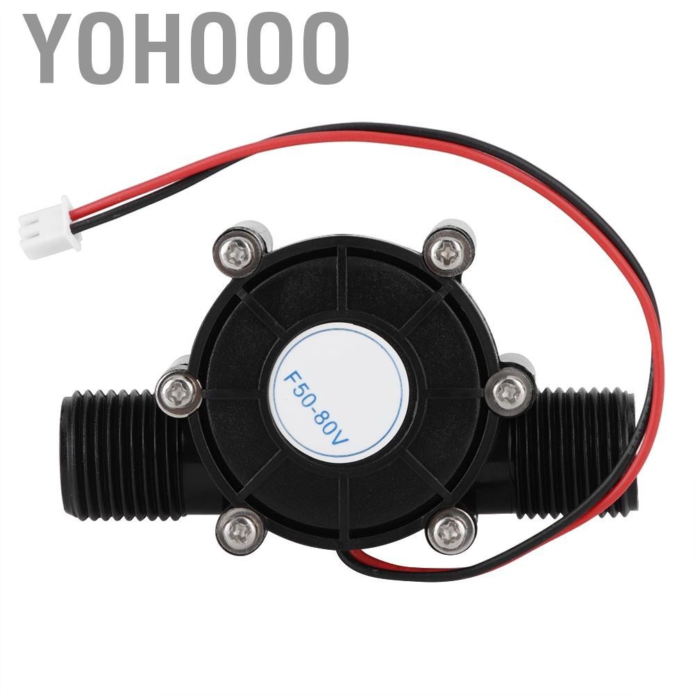 Yohooo Micro Hydro Generator Universal 39mm / 1.5inExternal Thread Water Turbine
