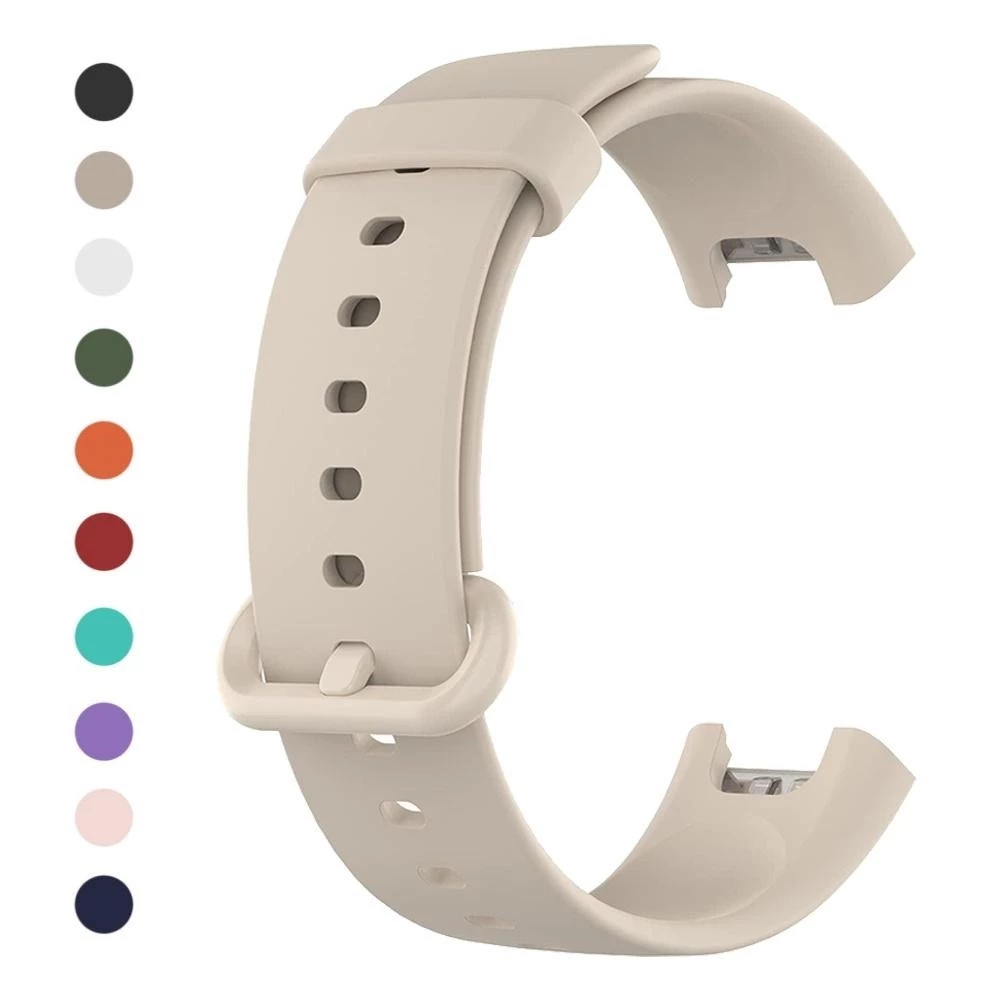สายซิลิโคนสําหรับ Xiaomi Mi นาฬิกา Lite 1 2 Redmi นาฬิกา 2 Lite Tali Pengganti นุ ่ มกีฬา Bahan Band สําหรับ Mi Poco เข ็ มขัดสมาร ์ ทสายนาฬิกา