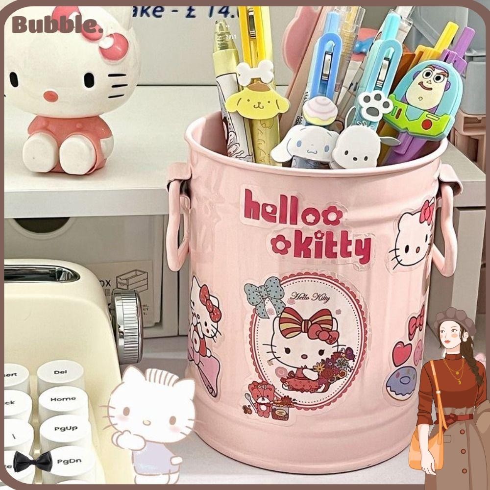 Bubble คอนเทนเนอร ์ ดินสอ , พลาสติก Cinnamoroll ที ่ ใส ่ ปากกา , Ins ความจุขนาดใหญ ่ แปรงแต ่ งหน ้ านักเรียนเด ็ ก