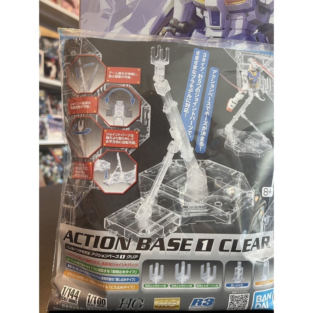 ACTION BASE Clear for 1/100,1/144