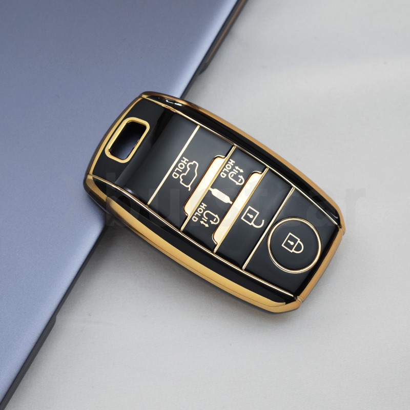 5 ปุ่ม TPU ฝาครอบกุญแจสําหรับ KIA Sedona 2020 Sorento Grand Carnival 2015 2016 2017 2018 2019 ผู้ถือกุญแจรถพวงกุญแจเชลล์ - รูปที่ 4