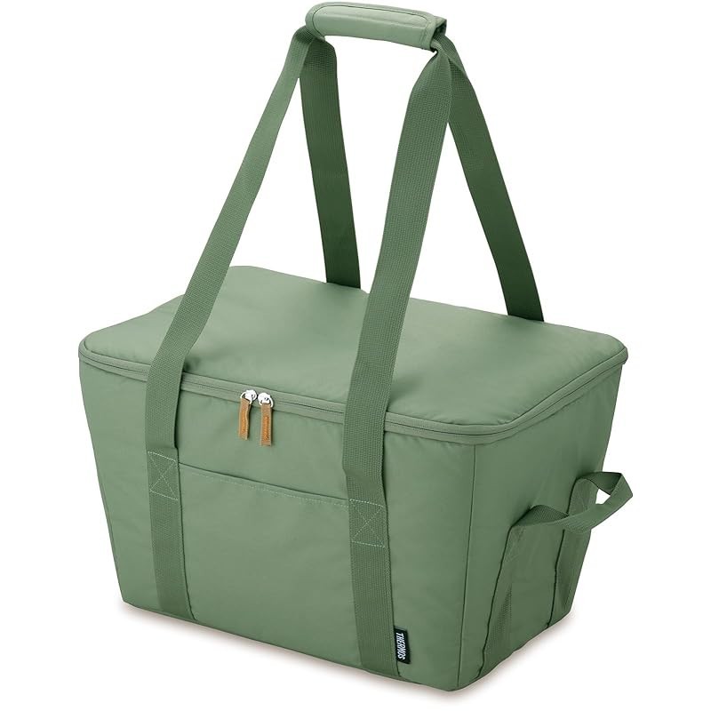 Thermos 25L Cold Insulated Shopping Bag for Trolley, Khaki RFG-025 KKI