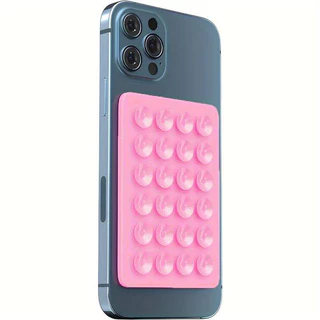 แผ ่ นดูดซิลิโคนสําหรับโทรศัพท ์ มือถือ Fixture ดูดถ ้ วยสนับสนุนยางซิลิโคน Sucker Pad สีสุ ่ มการจัดส ่ ง