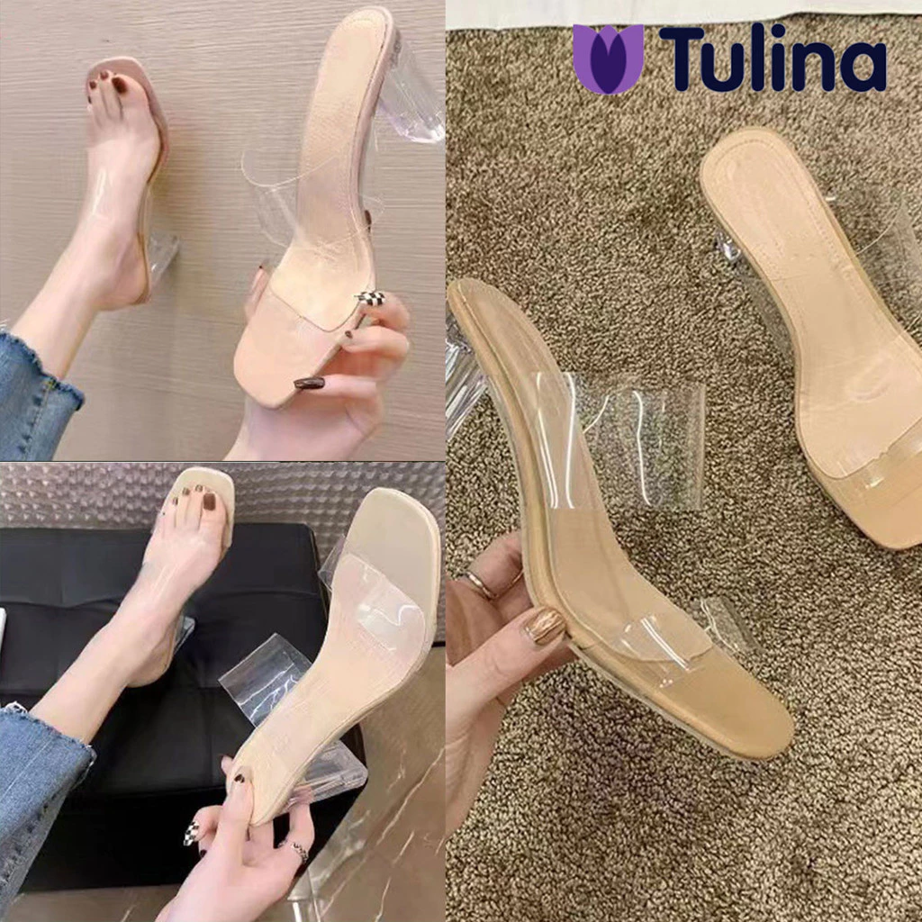 รองเท้าแตะสำหรับสุภาพสตรี ส้นสูง รองเท้า