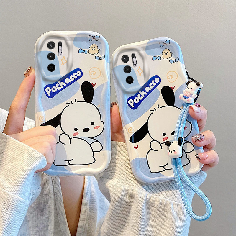 เคส Redmi NOTE 10 4G 5G Redmi NOTE 10S โทรศัพท์น่ารักป้องกันกรณี + สร้อยข้อมือน่ารัก MR