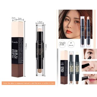 🎈🎈 Contour ไฮไลท์เฉดดิ้งแบบหัวไฮไลท์แท่งไฮไลท์คอนซีลเลอร์ รูปทรงปากกาจมูกแท่งเงาสว่างขึ้น🎈🎈