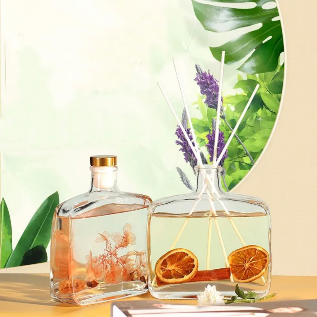 ก้านน้ำหอม ก้านไม้หอมปรับอากาศ 100มล พร้อมกล่อง น้ำมันหอมระเหย น้ำหอมอโรม่า