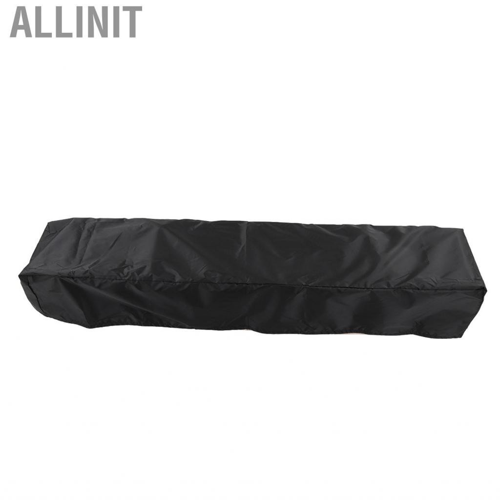 Allinit Piano Keyboard Dust Cover Waterproof Breathable Stretchy Black Electric QT
