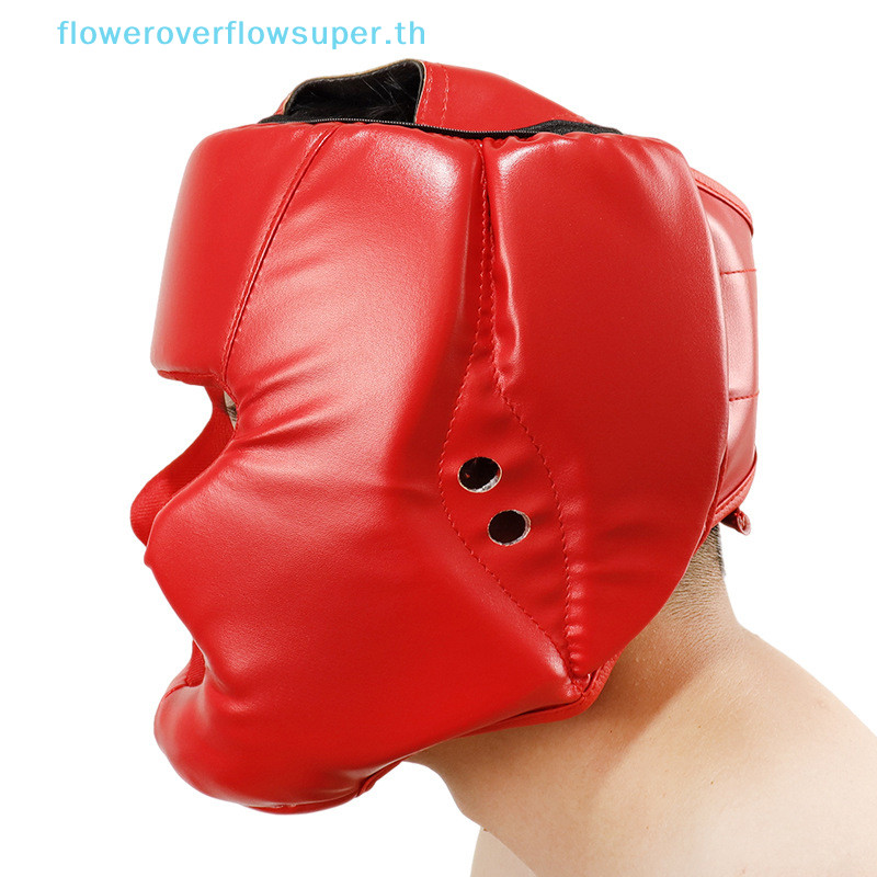 Fsth หมวกกันน็อคป้องกันศีรษะสําหรับเด็กและผู้ใหญ่การฝึกอบรมปิด Face Protection มวยมวยไทย Fighg อุปกรณ์ป้องกัน HH