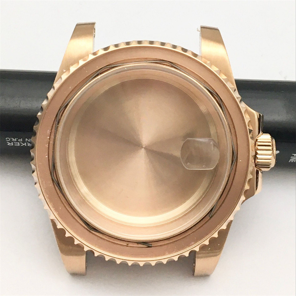 อะไหล ่ สแตนเลส 40 มม.กรณีกระจกแร ่ สําหรับ NH35/36 Movement