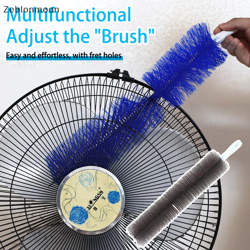 {NEW } แปรงพัดลม Bendable Microfibre Duster ในครัวเรือน Dust Remover แปรงทําความสะอาดสําหรับเครื ่ องปรับอากาศเฟอร ์ นิเจอร ์ ชัตเตอร ์ รถทําความสะอาด {TH}