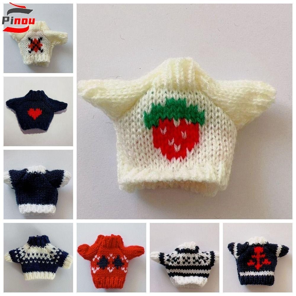 เสื้อผ้าตุ๊กตา BJD/Plush สไตล์คริสต์มาส สีขาว/แดง/เขียว สําหรับตุ๊กตา 10ซม. และ 16-17ซม. พร้อมชุดสุนัข