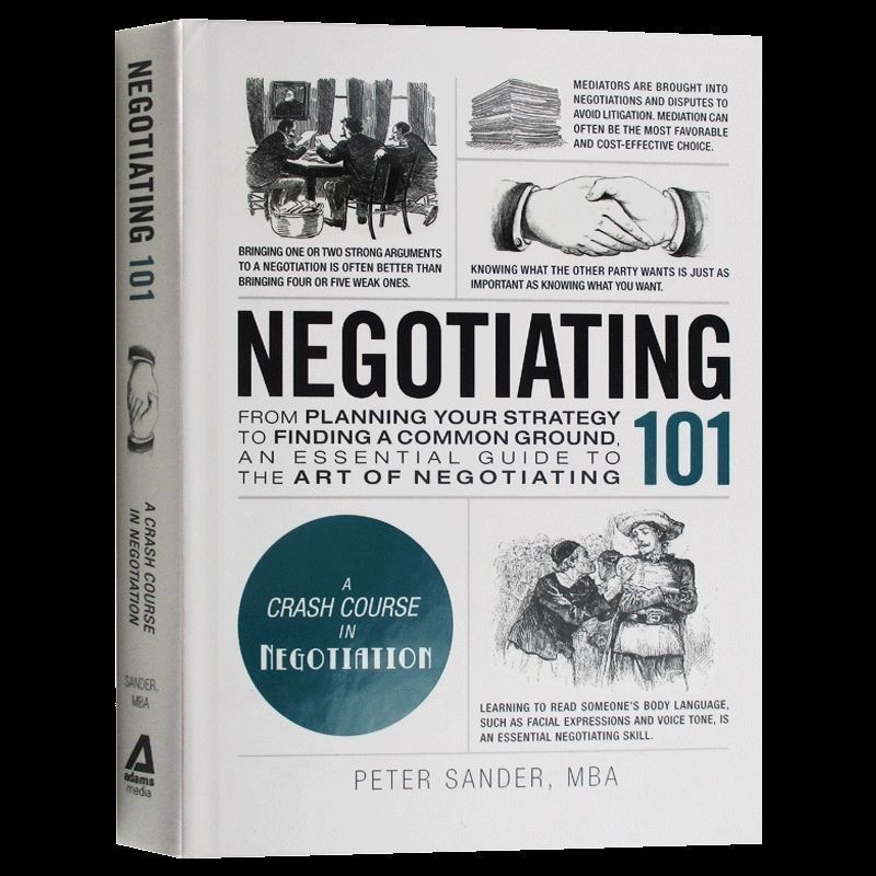 Series negotiation study Negotiating 101English original self-improvement management