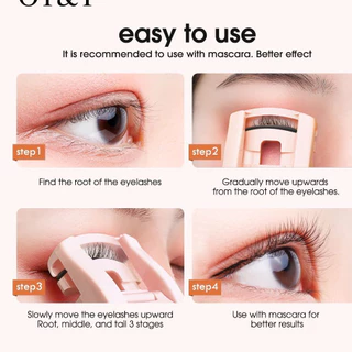 สีส่งแบบสุ่มVB521 ที่ดัดขนตา ขนตาบนและล่าง เครื่องมือแต่งหน้าต่อขนตา สไตล์อิน สไตล์ญี่ปุ่นและเกาหลี Mini Eyelash curler
