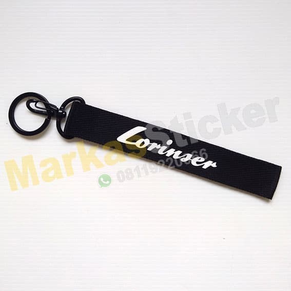 Lorinser รถรถจักรยานยนต์ Key Holder พวงกุญแจที่กําหนดเองความงามยานยนต์โลโก้แบรนด์ landyard id card ส