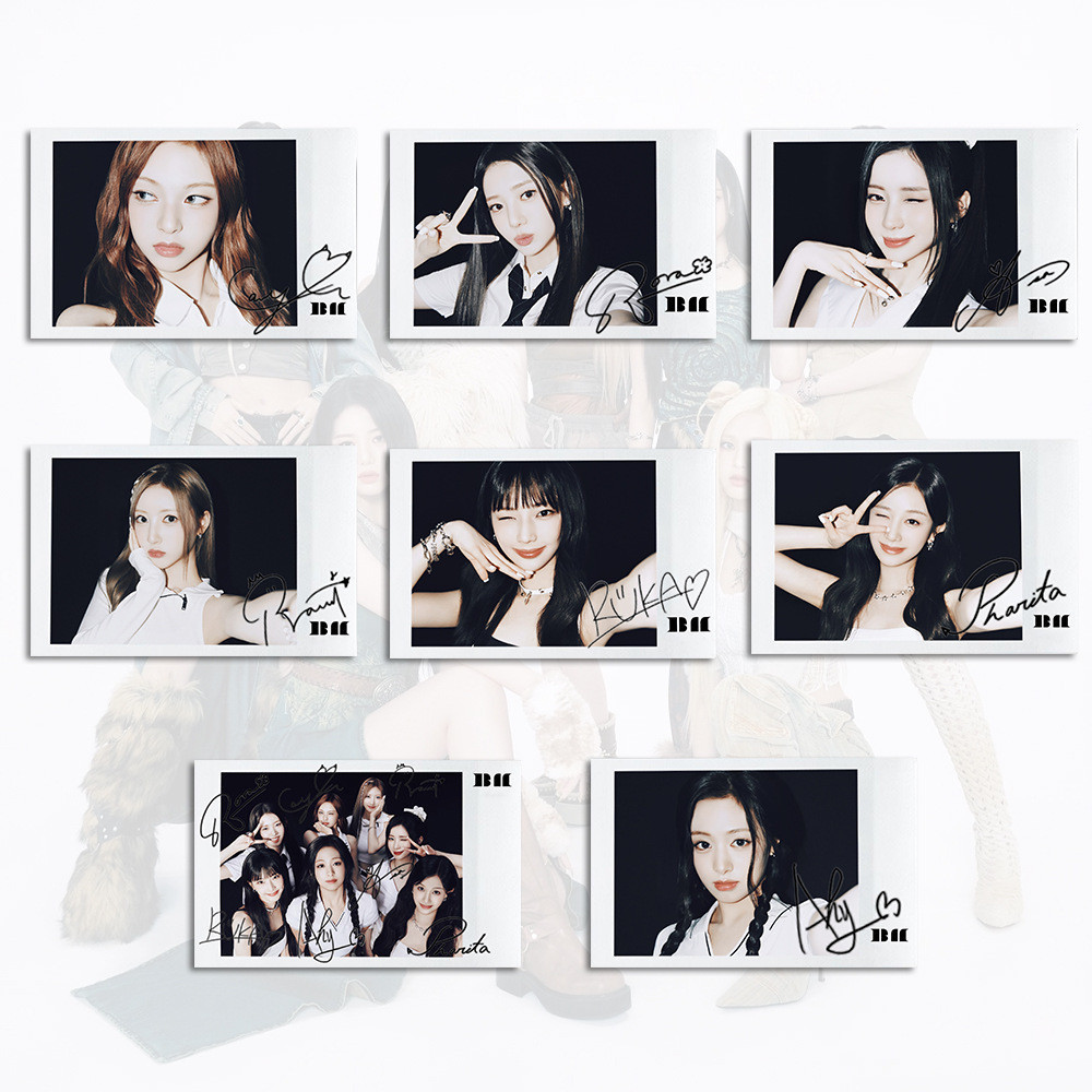 1-7pcs BABYMONSTER Lomo Cards BABYMONS7ER Album SHEESH Stuck In The Middle BATTER UP WVS ID Photocards AHYEON Ahyeon Asa Chiquita Parita Haram Rora Ruka Postcards