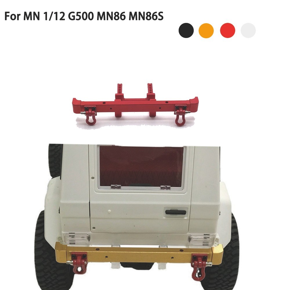 Mn 1/12 G500 MN86 MN86S ด้านหลังกันชน Barbos รีโมทคอนโทรลรถอุปกรณ์เสริมอะไหล่อัพเกรด Rc รุ่น Crawler รถรถบรรทุก Buggy