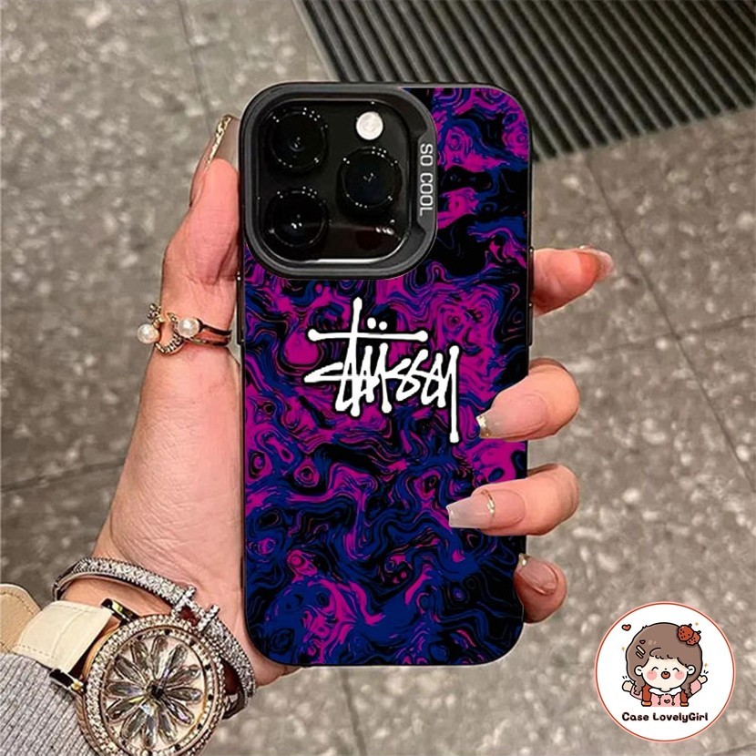 ส่งจากไทย แบรนด์แนวโน้มหรูหราที่สร้างสรรค์ Hard เคส IPhone 15 16 14 11 13 Pro Max XR พสัส13 12 Pro 7 8 Plus SE X Xs Max