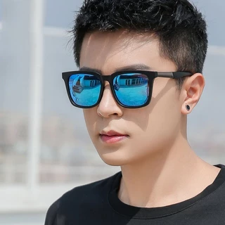 แว่นตากันแดดผู้ชาย-ผู้หญิง เลนส์ปรอท UV400 ป้องกันรังสี UV สไตล์เกาหลี ดีไซน์ทันสมัย เสริมลุคสุดคูลทุกการเดินทาง