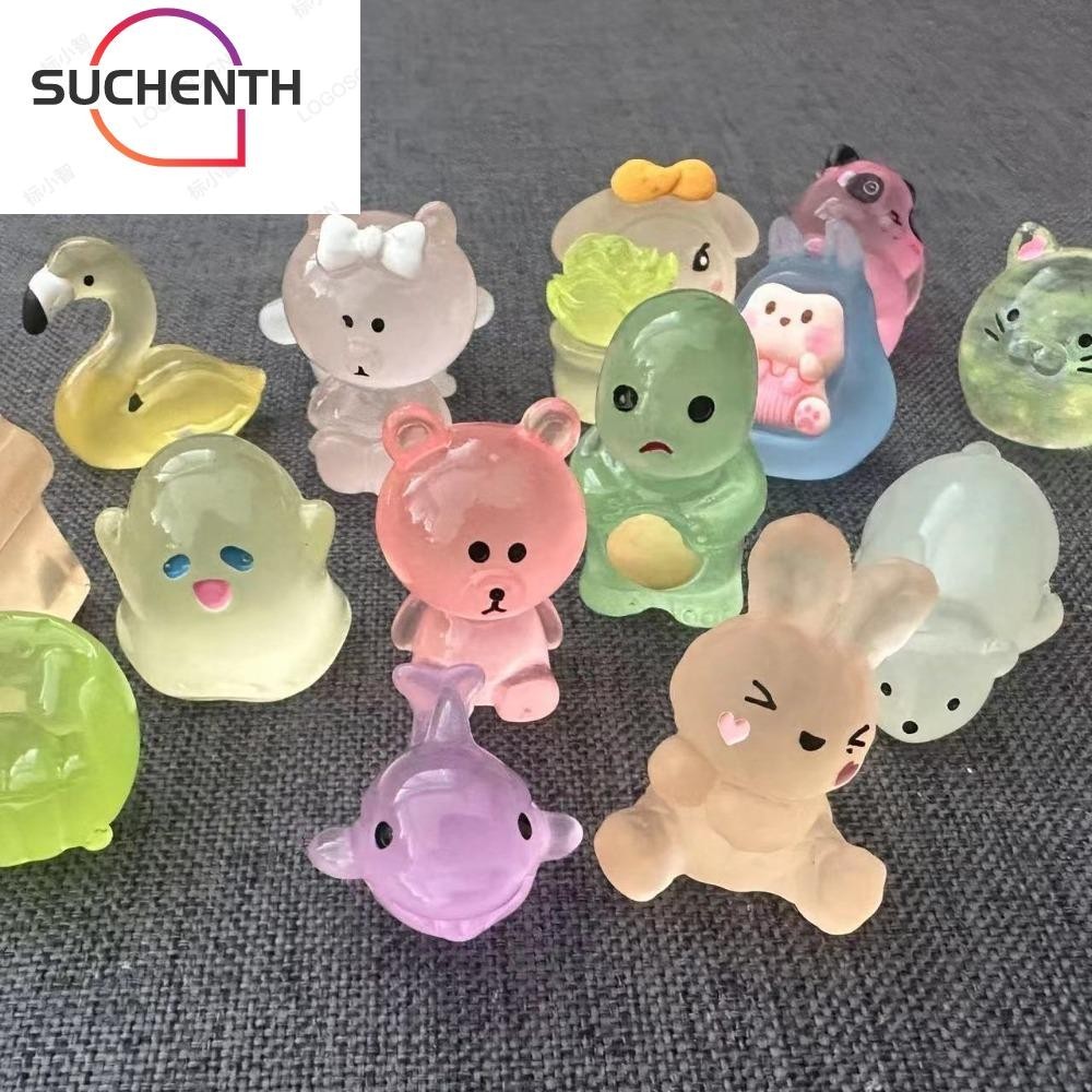 กล่อง SUCHENTH, Play Figures Luminous Guess Bag, Surprise Tide Style Random Simulation Animal Kids