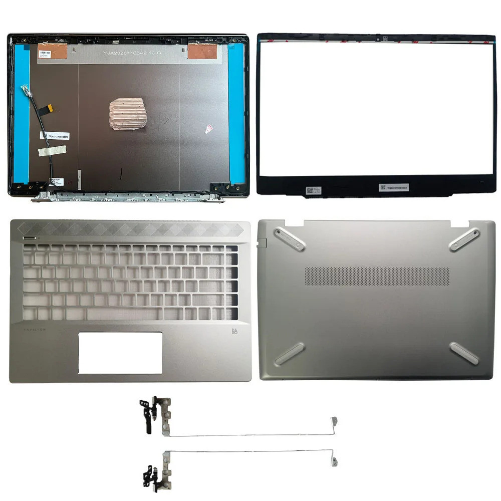 ใหม่แล็ปท็อปสําหรับ HP Pavilion 14-CE TPN-Q207 แล็ปท็อป LCD TOP ปกหลัง/Bezel/Palmrest/ฐานด้านล่าง/บานพับหน้าจอ