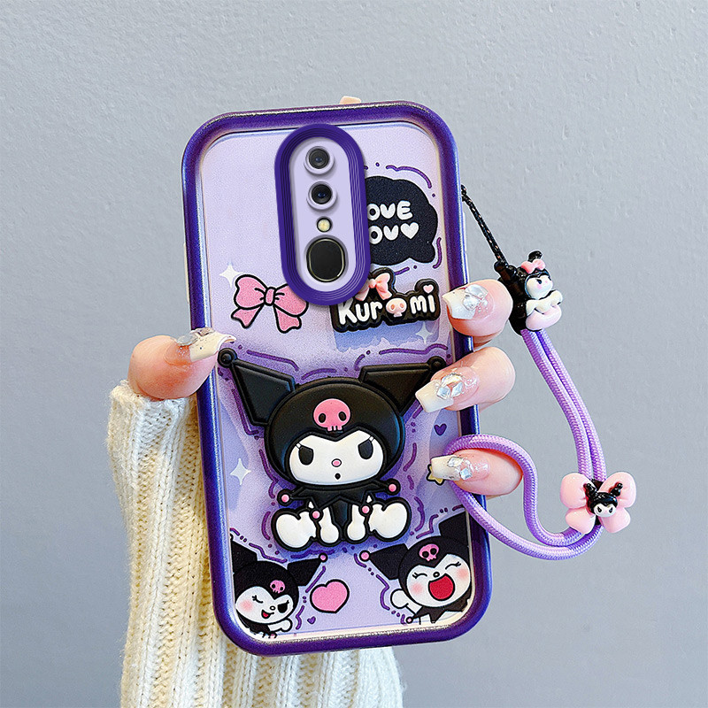 เคส oppo f11 การ์ตูน 3D Stickers เคสโทรศัพท์ตุ๊กตาสําหรับเคส