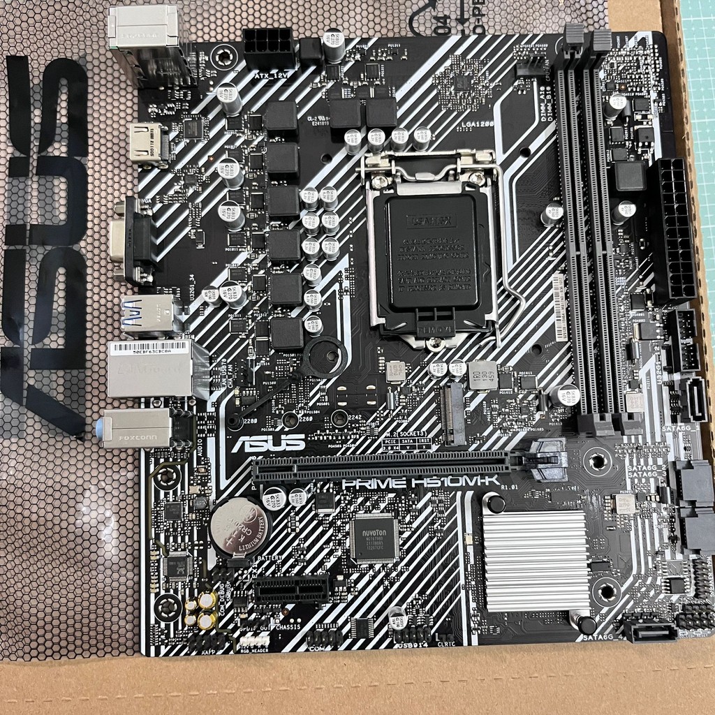 เมนบอร์ดคอมพิวเตอร์ตั้งโต๊ะ ASUS H510M-K/F/A/E/D 1200 พิน รองรับ CPU รุ่นที่ 10 และ 11