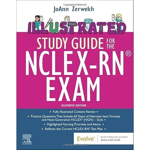 คู่มือการศึกษาภาพประกอบสําหรับการสอบ NCLEX-RN รุ่นที่ 11