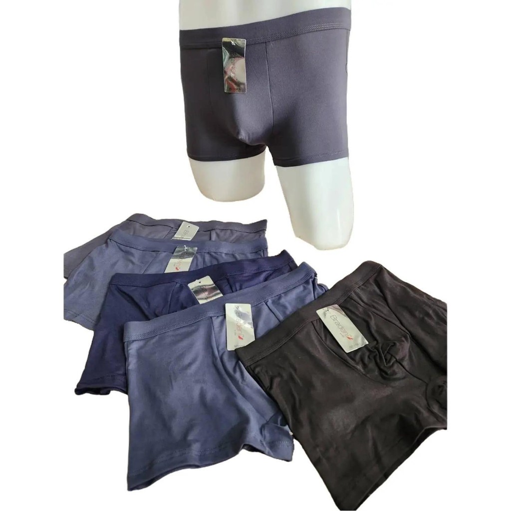 บ๊อคซอร์ Boxer(แพ็ค5ตัว/10ตัว) กางเกงในชายผ้านิ่ม ใส่สบาย ขอบใหญ่ ผ้านิ่มใส่สบาย ไม่ร้อน ไม่อับ ซับเหงื่อดี ไม่คัน M-3XL
