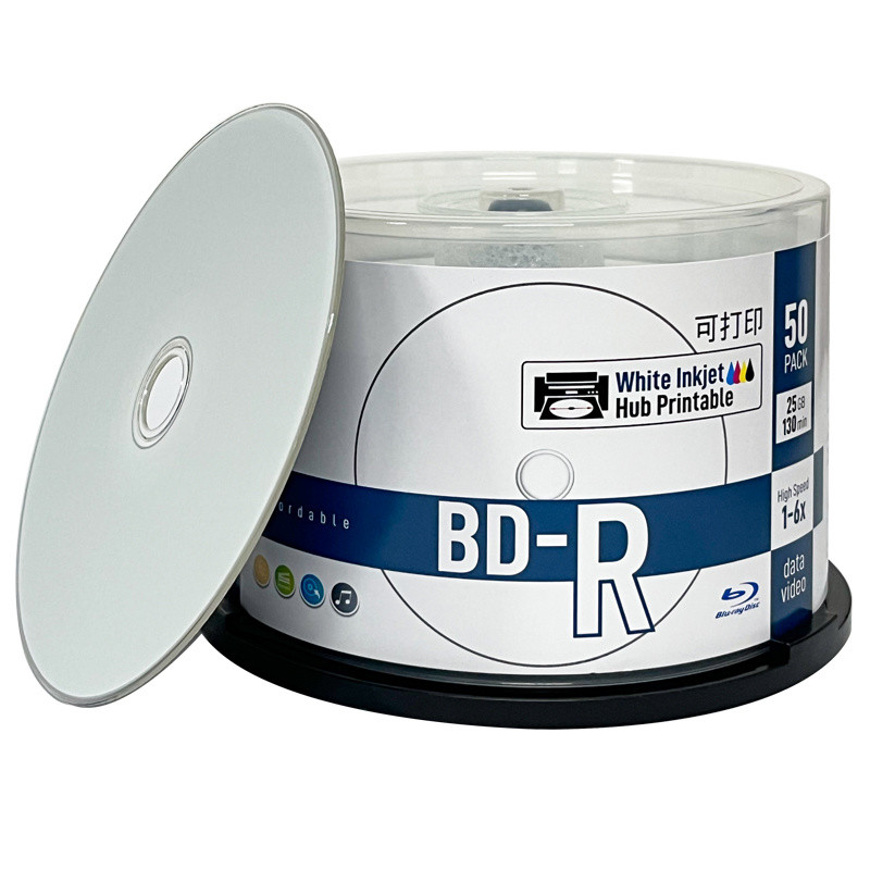 แผ่นดิสก์เบิร์น JVC/Blu-ray BD-R BD-R DL 25G 50G