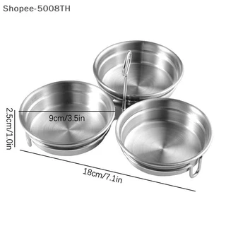 JIA สแตนเลสสตีลไข่ Poacher Poaching Pan Mould ไข่ Steamer นึ่งไข่แม่พิมพ์ Household ครัวเครื่องมือทําอาหาร Gadget {th}