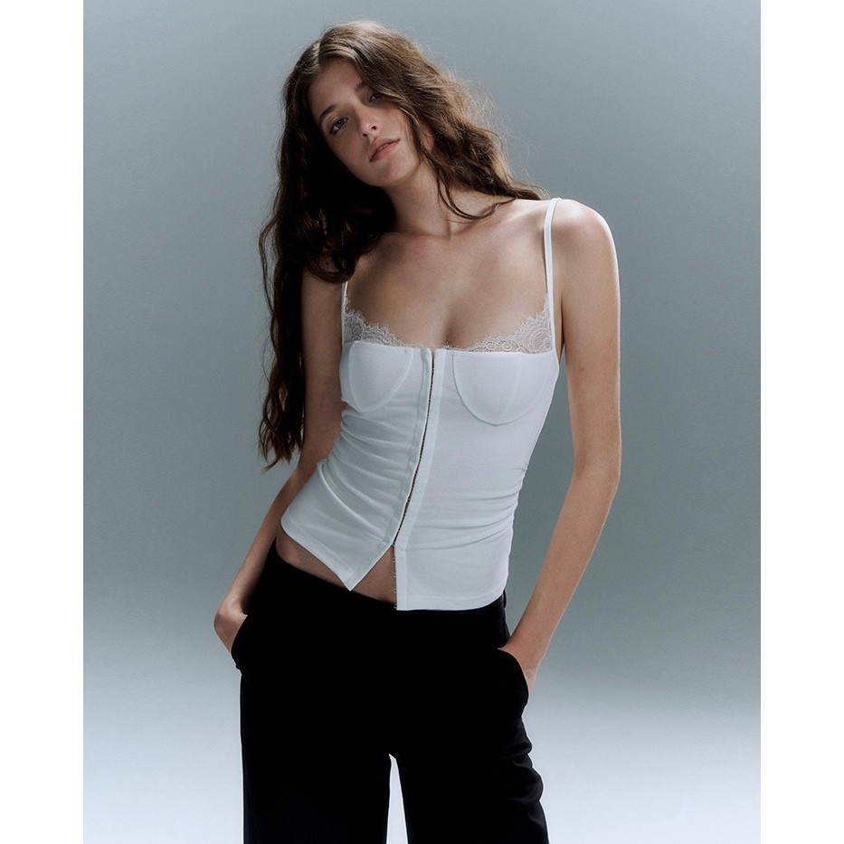 KOKO🔥มีสินค้า💓 เสื้อกล้ามลำลองสายเอี๊ยมเว้าหลังลดน้ำหนักอเนกประสงค์สไตล์สตรีทสไตล์ฤดูร้อน#2686 - รูปที่ 2