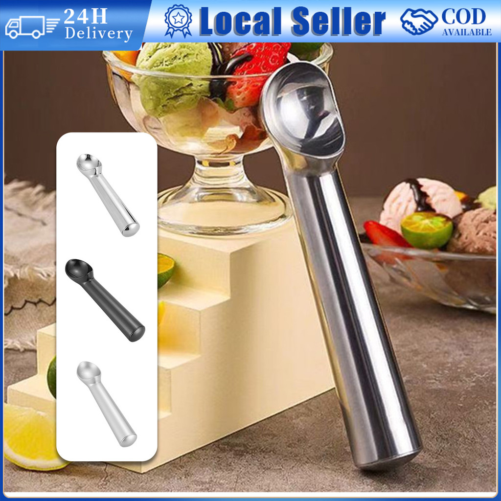 Non-stick Ice Cream Ball Scoop อลูมิเนียมอัลลอยด์ Ice Cream Scoop Anti-Freeze Ball Shape Scoop พร้อม