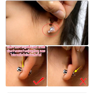 พร้อมส่งจากไทย เครื่องเจาะหู ระบบสปริงค์ แบบใช้แล้วทิ้ง