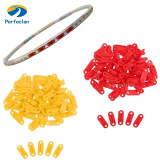 Perfeclan แพ็ค 100 ชิ้นไม้แบดมินตัน Racquet Grommets ตาไก่ป้…