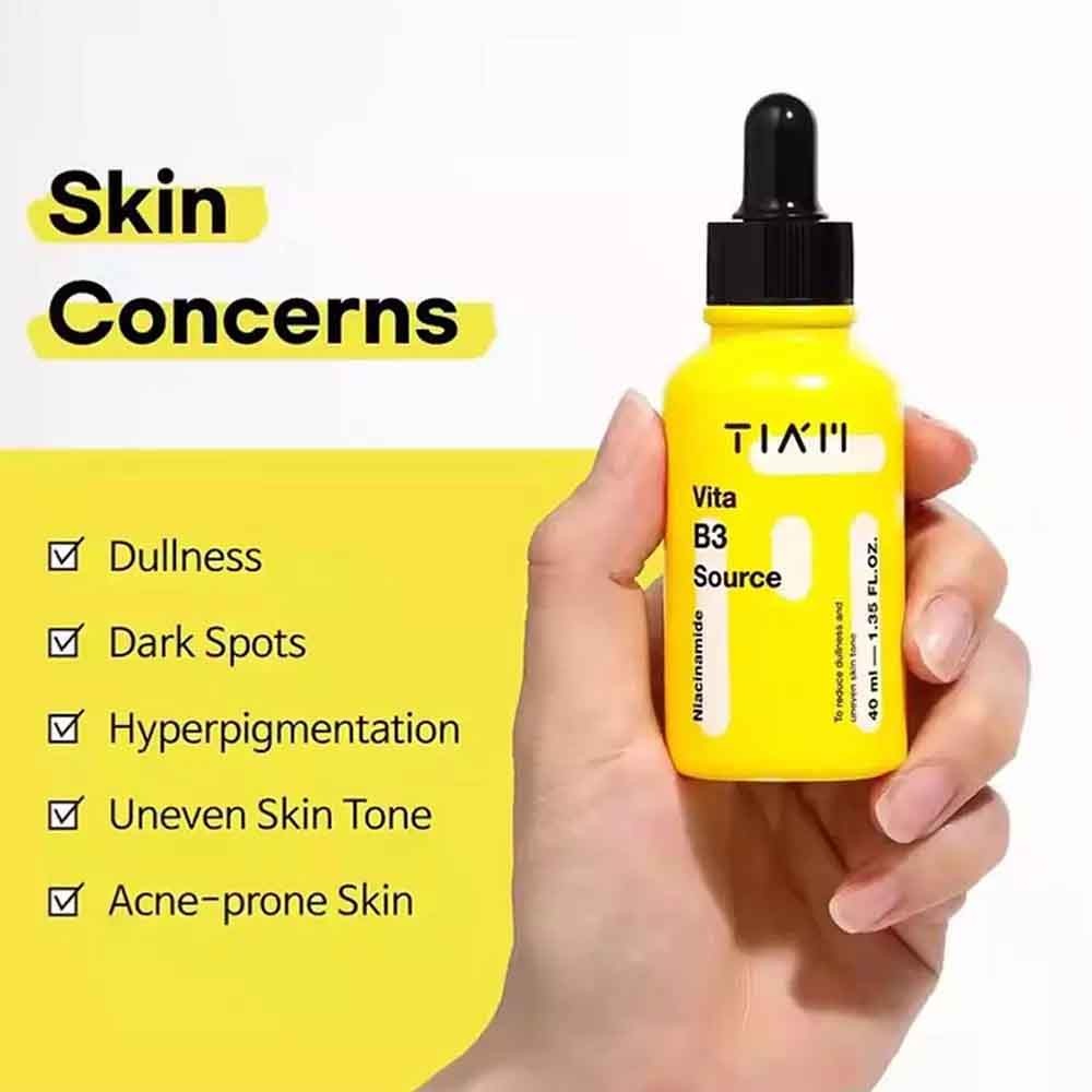 Tiam Serum Skin Whitening Essence, Dark Spot Reduction Slingshotm Tiam Vita B3 Source 40ml
